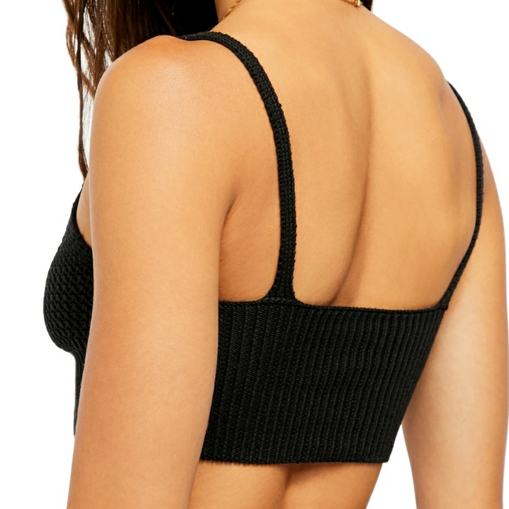 Free People intimately brami crochet Bralette S - Picture 2 of 6